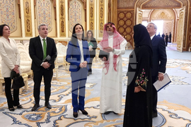 Кралство Саудитска Арабия - Мария Габриел - Шура - посещение