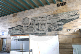 Варна - автогара - скулптура