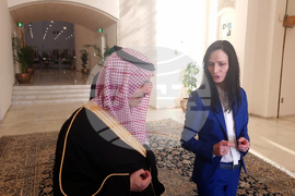 Кралство Саудитска Арабия - Мария Габриел - Фейсал бин Фархан Ал Сауд - среща