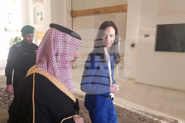 Кралство Саудитска Арабия - Мария Габриел - Фейсал бин Фархан Ал Сауд - среща