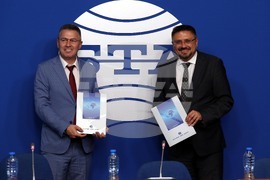 Национален пресклуб  на  БТА - споразумение - подписване 