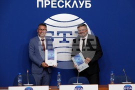 Национален пресклуб  на  БТА - споразумение - подписване 