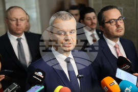 Парламент - Костадин Костадинов - брифинг