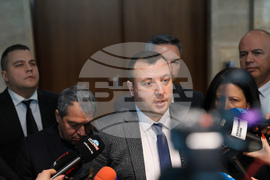 Парламент - "Възраждане" - ИТН - "БСП за България" - брифинг