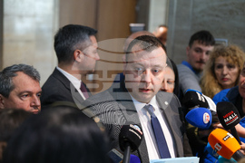 Парламент - "Възраждане" - ИТН - "БСП за България" - брифинг