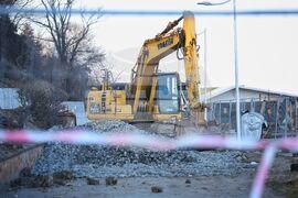 Бургас - Морска градина - укрепване на подпорни стени