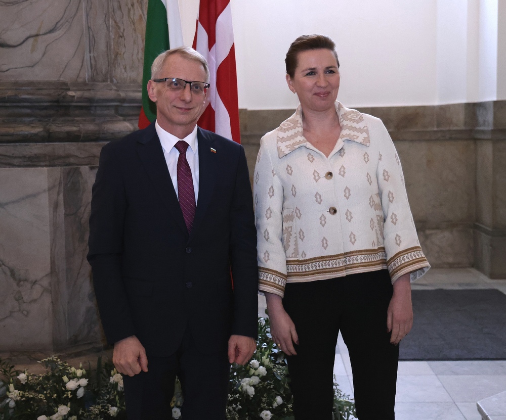 МС: Развитието на европейската отбранителна система и зелената енергетика обсъдиха министър-председателят акад. Николай Денков и датският премиер Мете Фредериксен