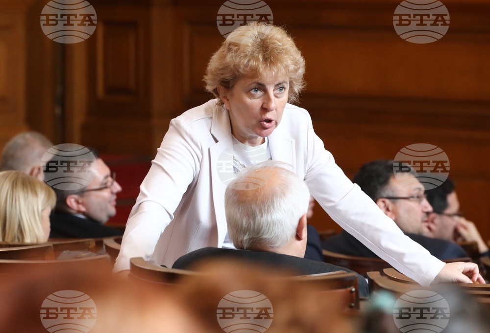 Парламент - Виктория Василева - заседание