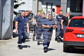 Благоевград - пожарникари - модул - заминаване