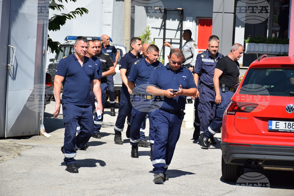 Благоевград - пожарникари - модул - заминаване