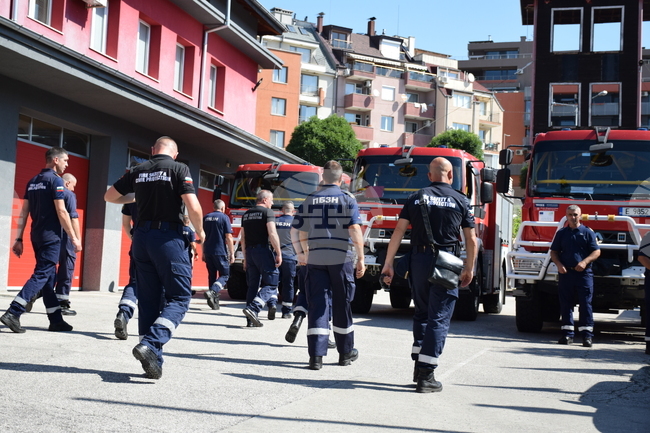 Kyustendil and Sofia Crews Rush to Assist North Macedonia in Battling Wildfire