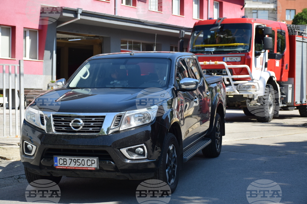 Благоевград - пожарникари - модул - заминаване