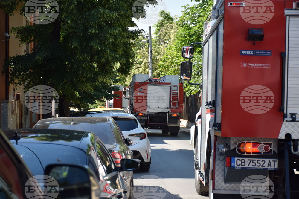 Благоевград - пожарникари - модул - заминаване