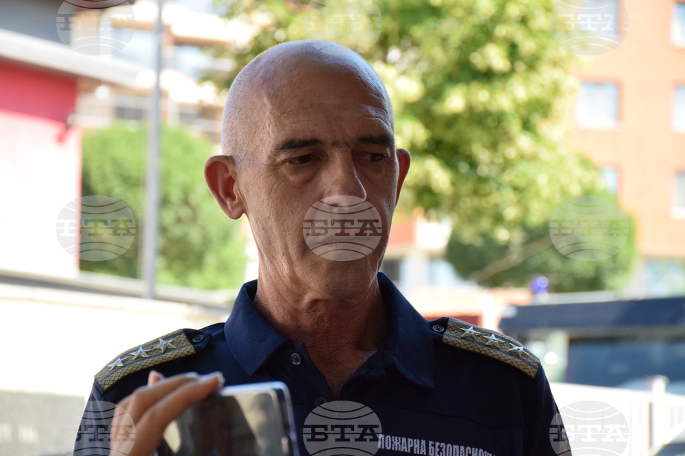 Благоевград - пожарникари - модул - заминаване