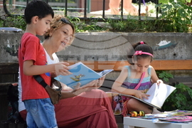 Благоевград - лятна читалня - библиотека - парк