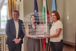 Йорданка Фандъкова - отличие - "Наградата на Йерусалим"