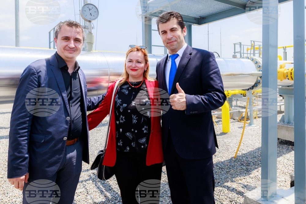 Outgoing Prime Minister Petkov Inspects Greece-Bulgaria Interconnector