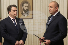 Румен Радев - Асен Василев - мандат за съставяне на правителство