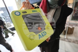 Софийска зоологическа градина - автоматичен дефибрилатор - поставяне