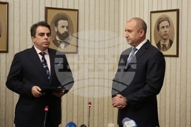 Румен Радев - Асен Василев - мандат за съставяне на правителство