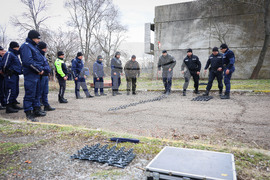 Бургас - полицейски служители - обучение