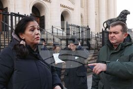 Съдебна палата - протест - фондация "Даная"