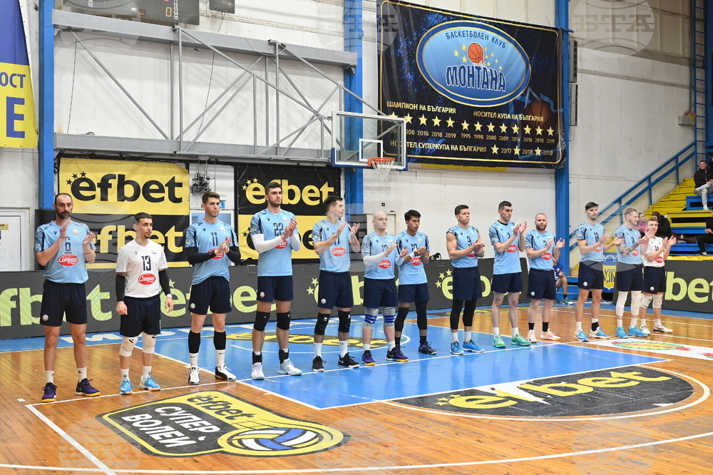 Монтана - волейбол - "Монтана" - "ЦСКА"