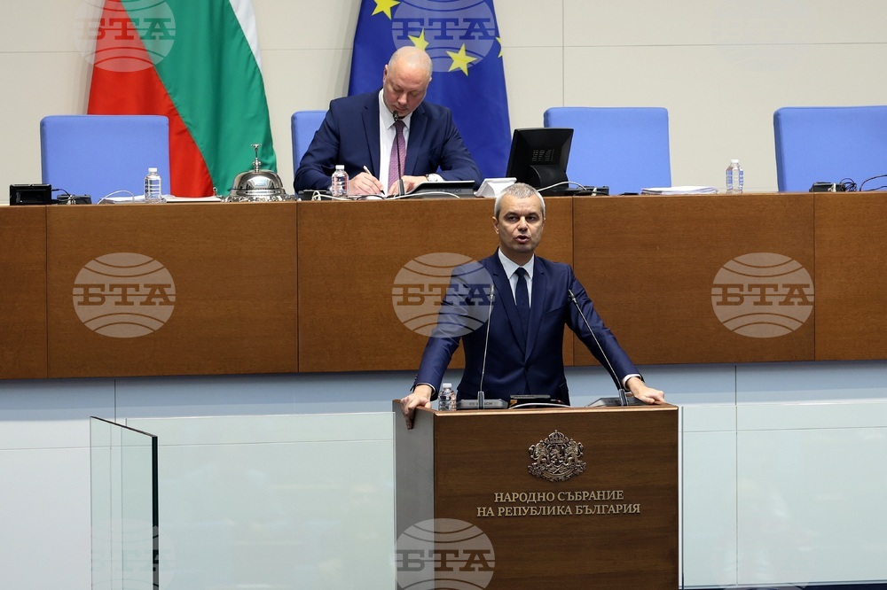 Парламент - заседание - Костадин Костадинов