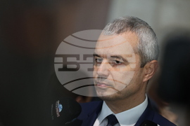 Парламент - Костадин Костадинов - брифинг