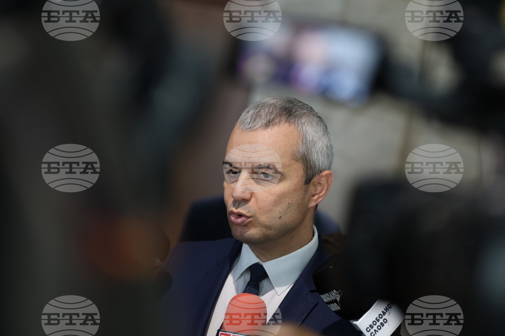 Парламент - Костадин Костадинов - брифинг