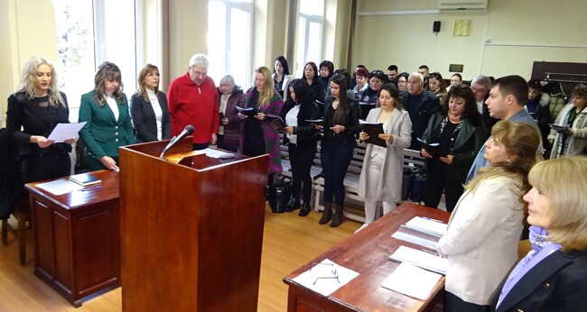 31 съдебни заседатели положиха клетва в Районен съд - Разград