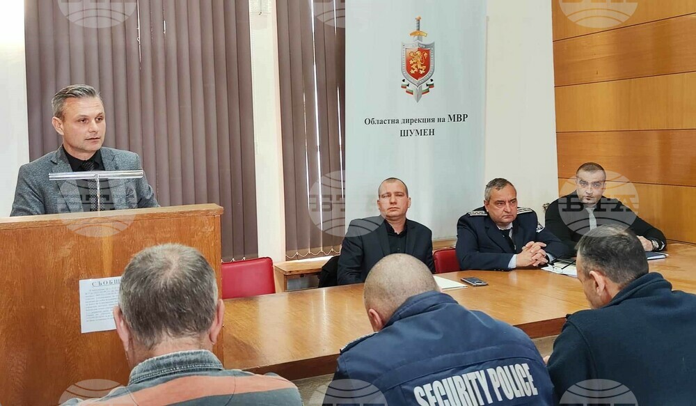 Районното управление на полицията в Шумен отчита спад на престъпленията с около десет процента през 2023 г.