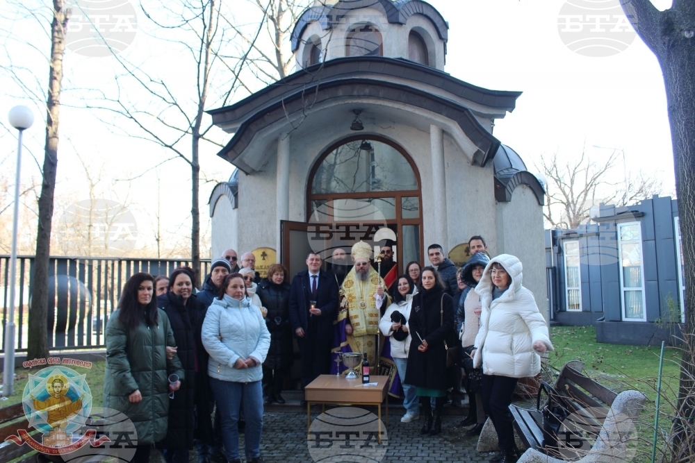 Храмов празник се състоя в параклиса "Св. Йоан Златоуст", в двора на Българското национално радио