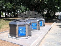 Шумен – подземни контейнери Снимка: Община Шумен