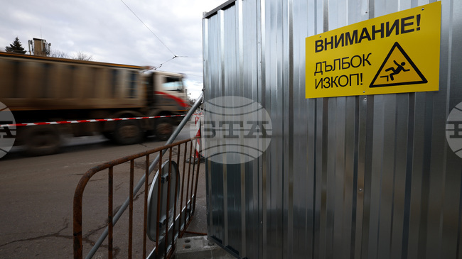 Столична община въвежда временна организация на движението по бул. „Владимир Вазов“ заради строеж на участък от метрото
