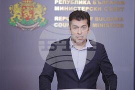 МС - Кирил Петков  - брифинг 