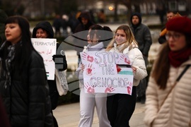 Палестински граждани - мирно шествие