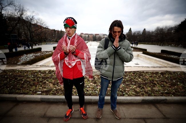 Палестински граждани - мирно шествие