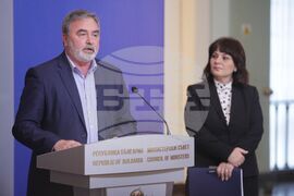 МС - Ангел Кунчев  - Асена Сербезова - брифинг 