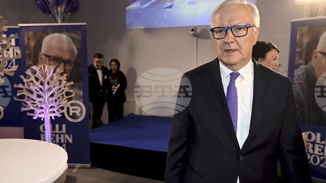 Инфлационните рискове в еврозоната намаляха леко, каза членът на УС на ЕЦБ Оли Рен 