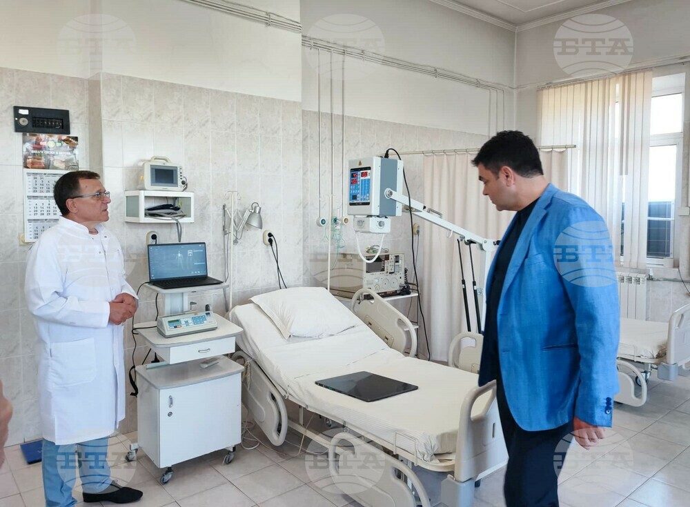 Общинската болница в Димитровград е оборудвана с нов преносим рентген по трансграничен проект