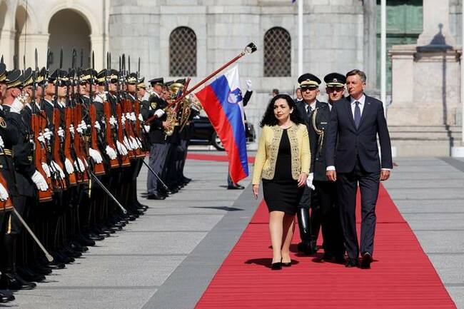 Президентите на Словения и Косово призовават за европейско и евроатлантическо бъдеще на Западните Балкани
