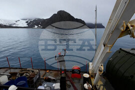 Антарктика - остров Ливингстън - антарктическо морско дъно - изследване