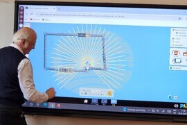 Русе - университет - интерактивни монитори