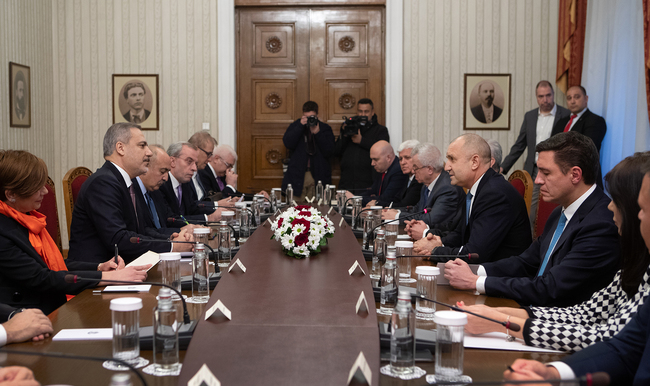 Президентът: Разширяването на свързаността между България и Турция ще допринесе за икономическото развитие и сигурността не само на двете страни, а и на Европа