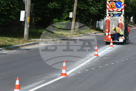 Исперих - пътна маркировка - обновяване