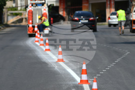 Исперих - пътна маркировка - обновяване