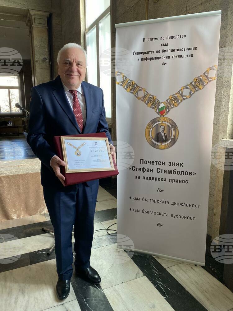 Софийска опера и балет: Престижна награда за акад. Пламен Карталов