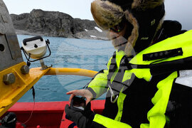 Национална антарктическа експедиция - остров Ливингстън - Елиза Узунова - изследвания