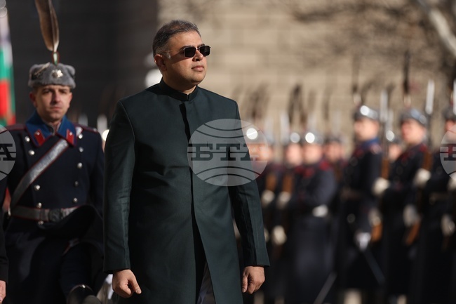 Посланик на Ислямска република Пакистан - Модасар Чодри - акредитивни писма - връчване